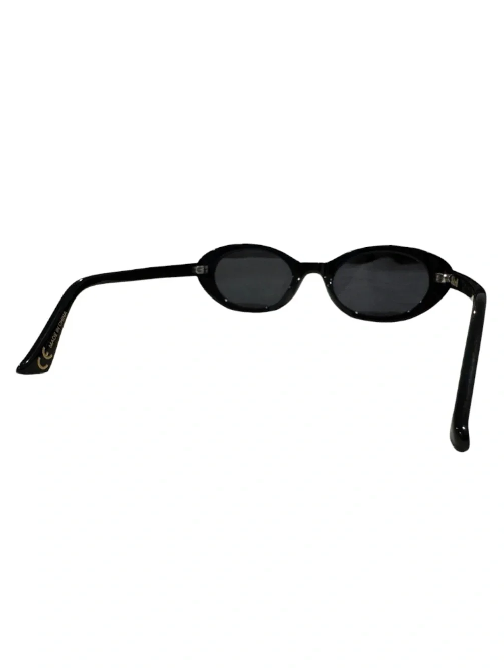 Classic Black Oval Women's Sunglasses